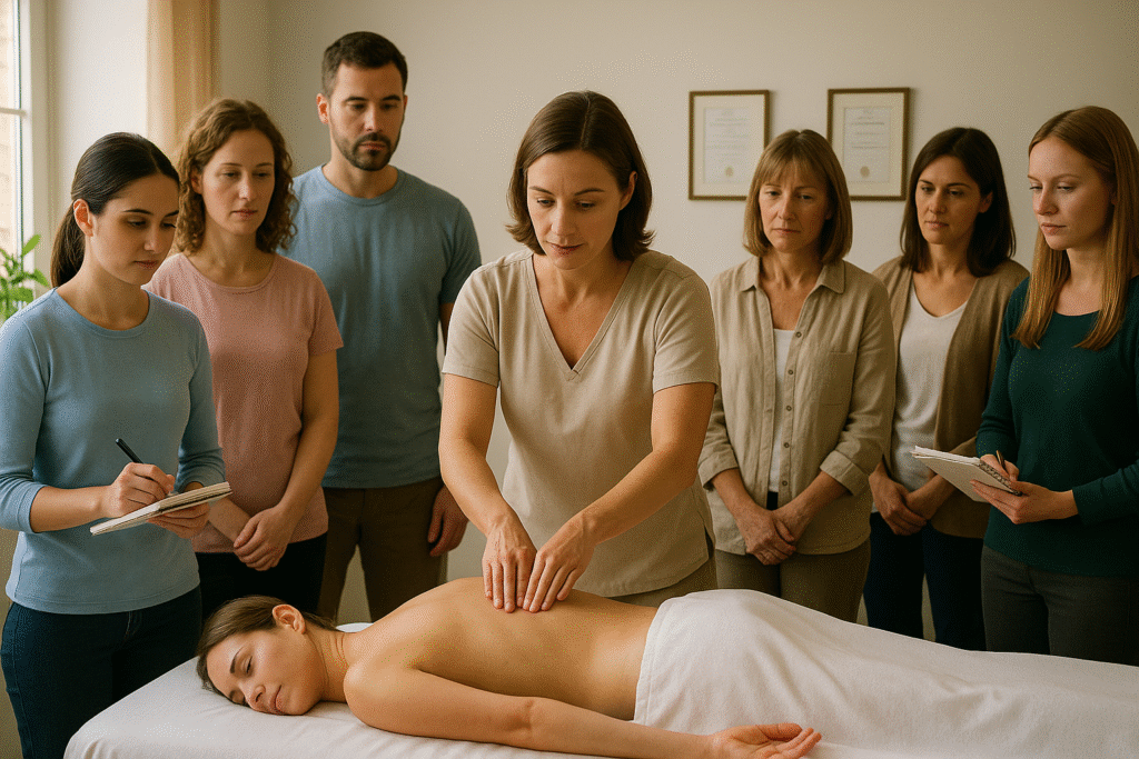 Svédmasszázs tanfolyam az Életerő Stúdióban